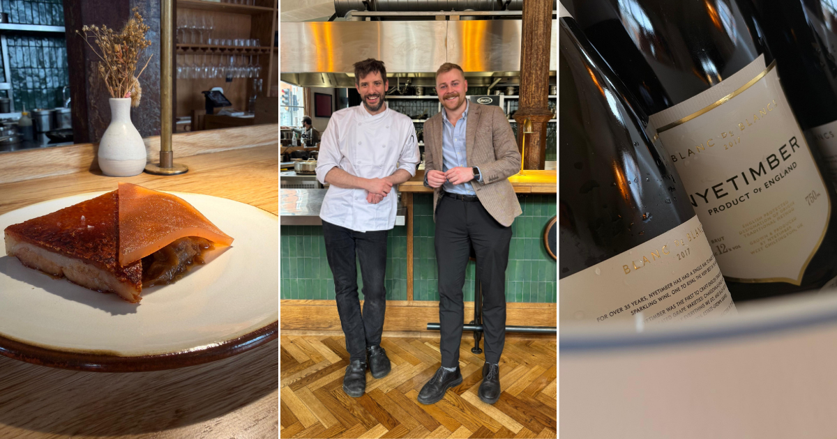 Food at Morchella with chef Dan Fletcher